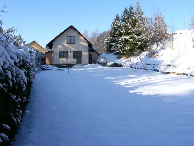 Vakantiehuis Horni Kalna in de winter